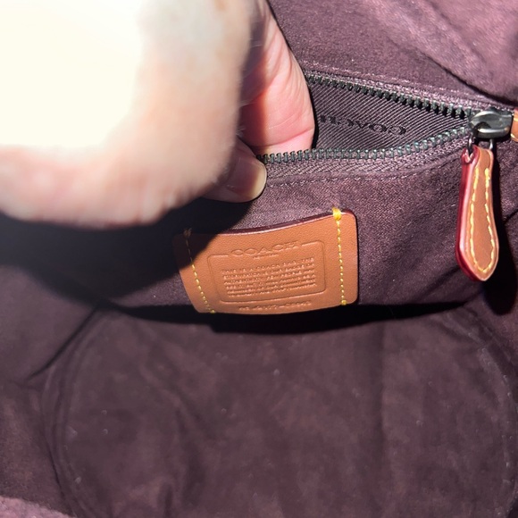 Coach Multicolor Leather Bucket Bag - Picture 5 of 5